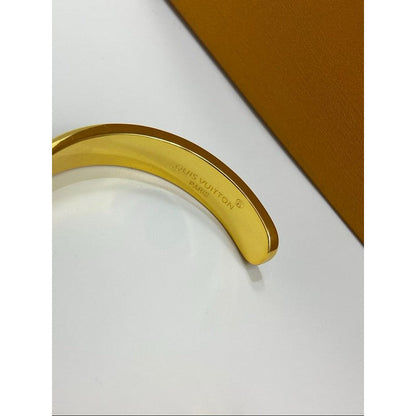 Louis Leather Gold Bracelet