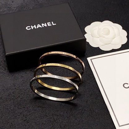 CC Thin Gold Bracelet