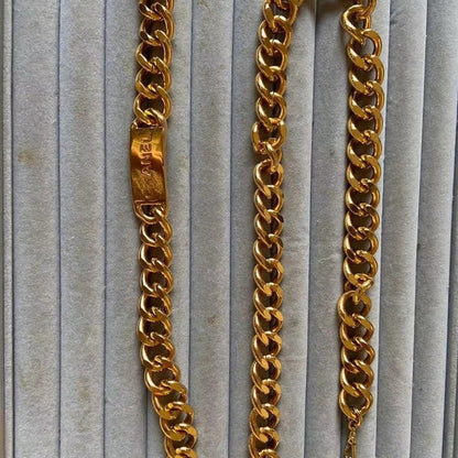 CC Gold Vintage Necklace